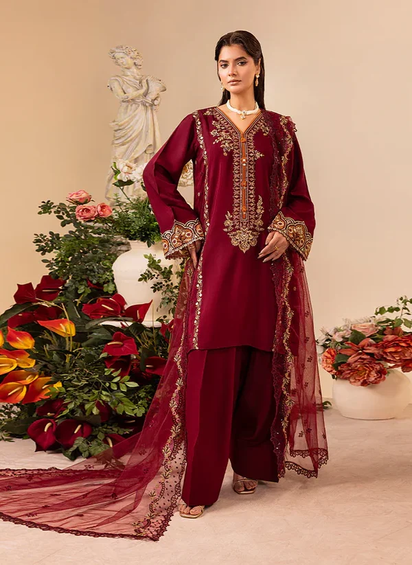 Farshi Tales ZQ 2528 Burgendy