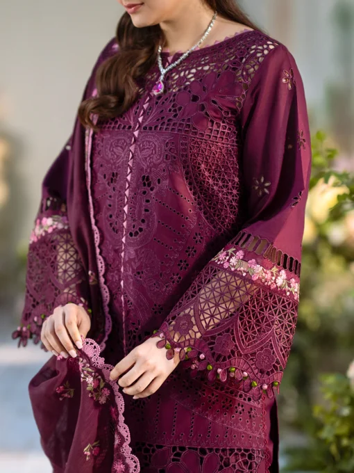 106 - A | 3 PC Luxury Lawn - Image 4