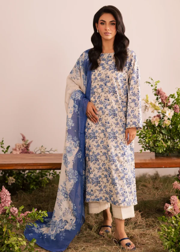 Vivi 3Pc - Printed Lawn Dress