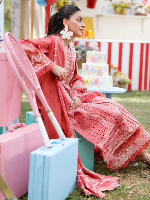 32 - A | 3 PC Luxury Lawn - Image 3