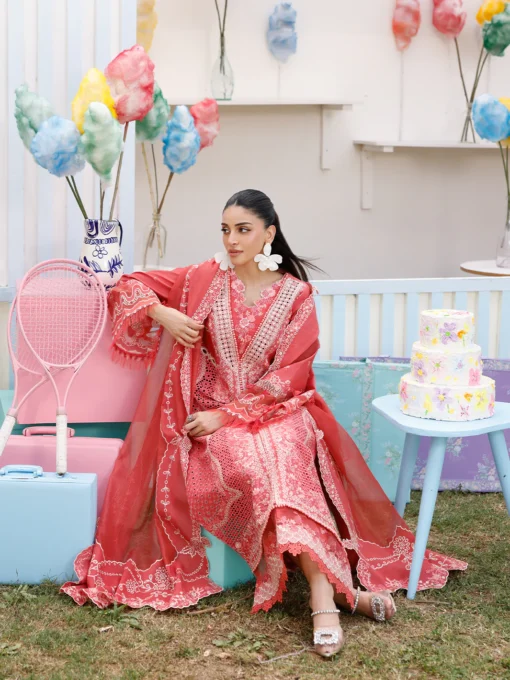 32 - A | 3 PC Luxury Lawn - Image 2