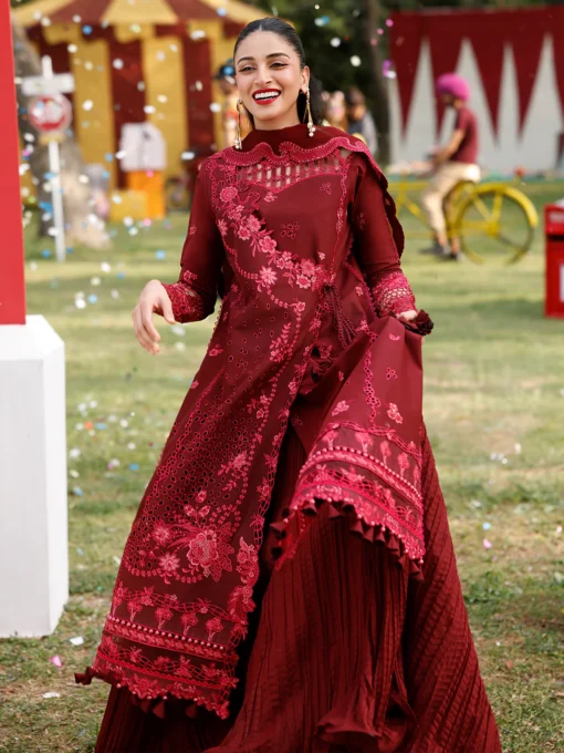 34 - B | 3 PC Luxury Lawn - Image 3