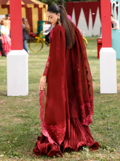 34 - B | 3 PC Luxury Lawn - Image 5