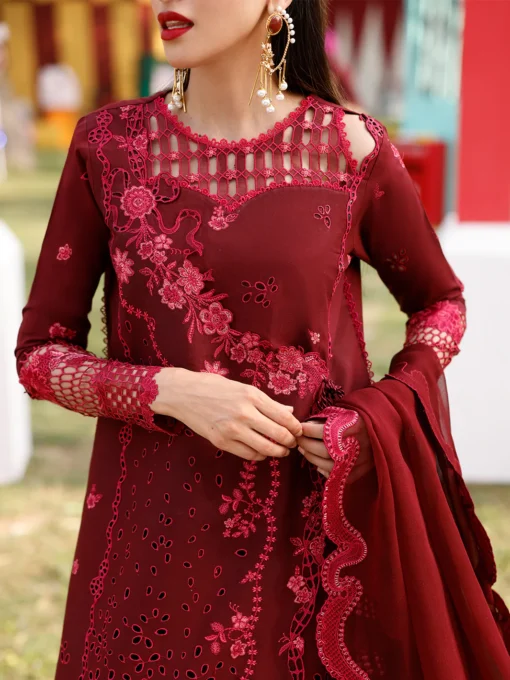 34 - B | 3 PC Luxury Lawn - Image 4