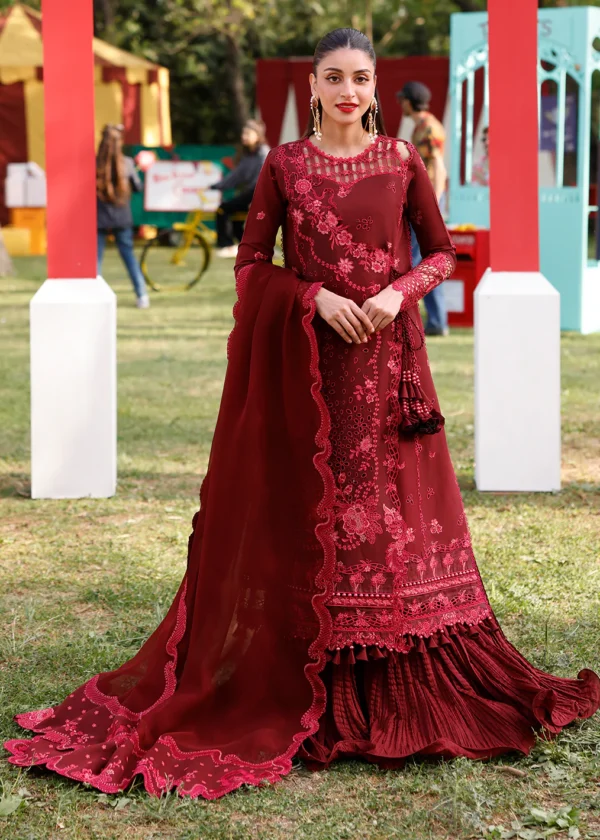 34 - B | 3 PC Luxury Lawn