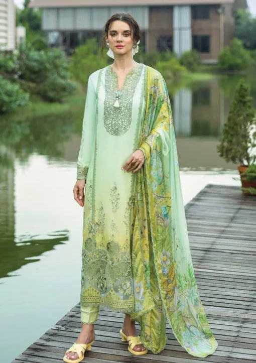 Lawn - Mushq - Solace Ombre Chikankari - MC25#07 - UnioneMushq