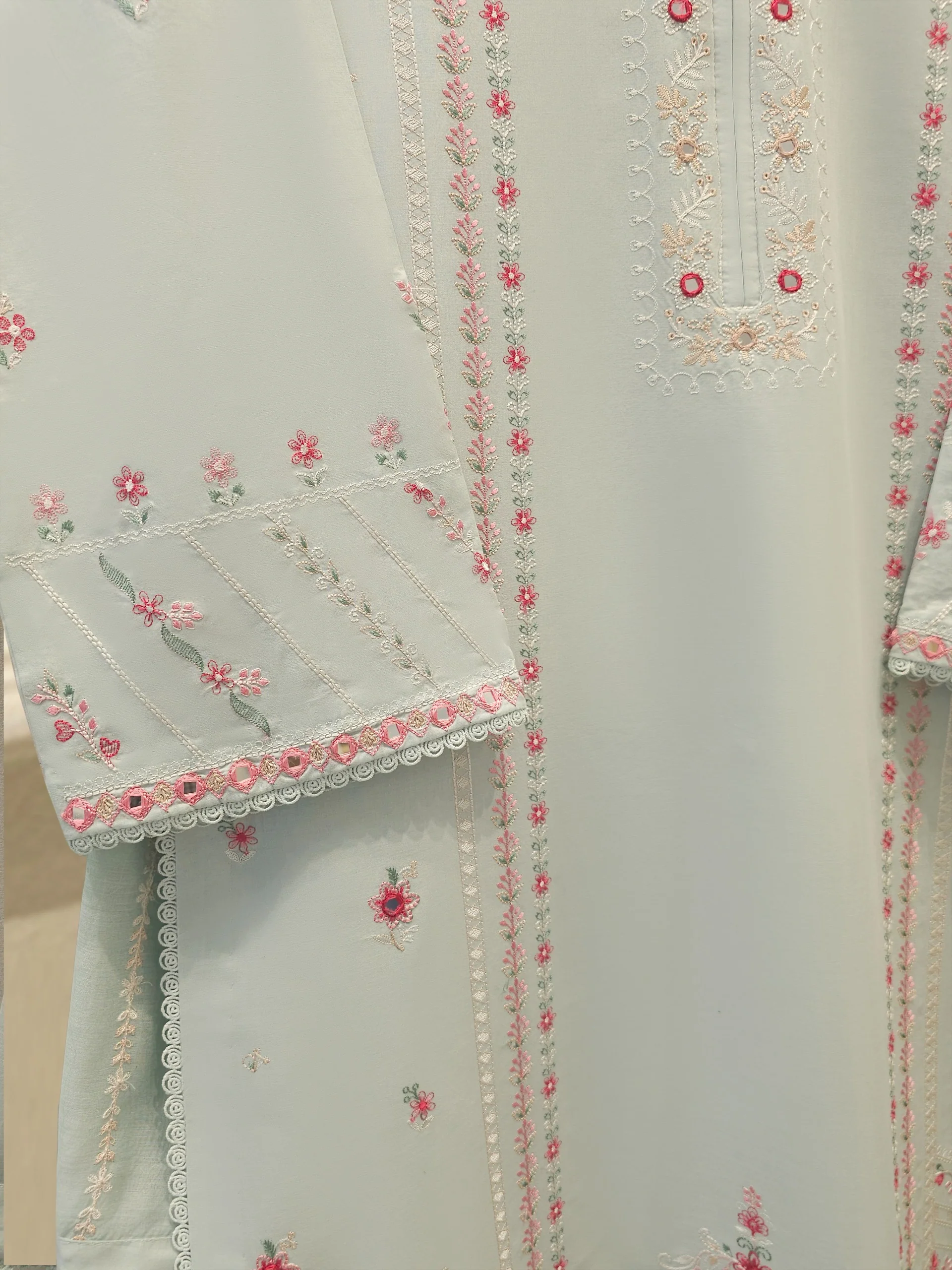 2 Piece - Embroidered Lawn Suit S111918 - Image 3