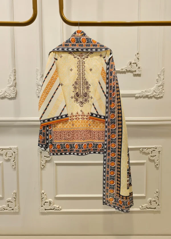 2 Piece - Digital Printed Lawn Suit