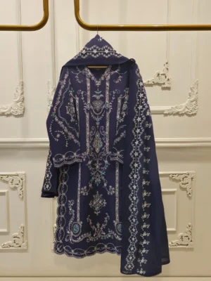 3 Piece - Embroidered Lawn Suit S111924
