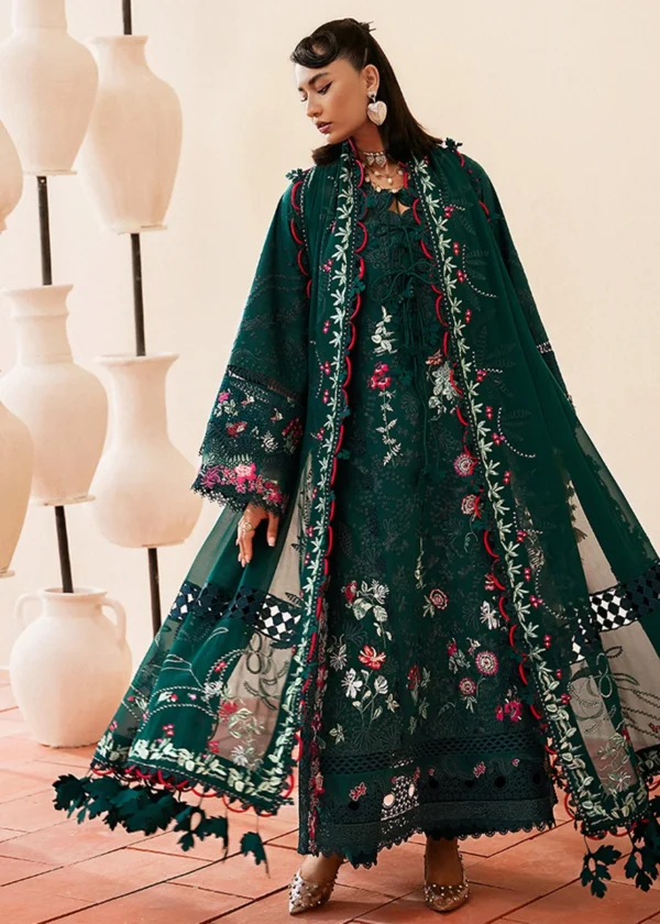 Suffuse Eid Unstitched Embroidered Lawn 3Pc Suit - LEA