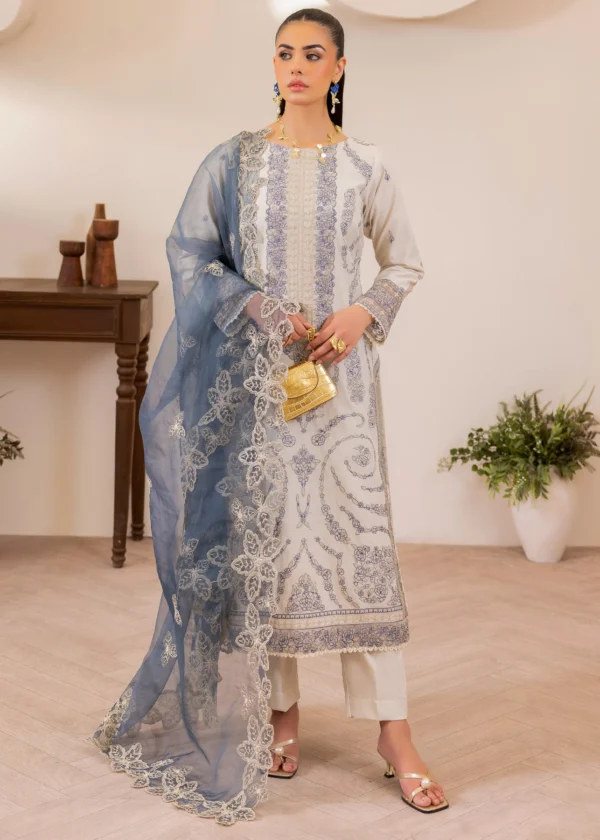 ZA-05 LAWN 3PC STITCHED