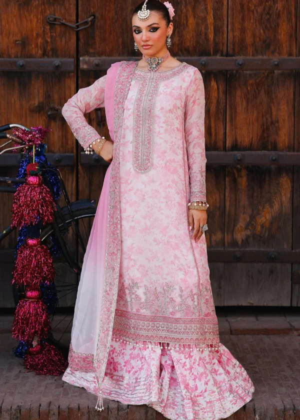 Charizma Vasal Vol-03 Embroidered Chiffon Unstitched 3Pc Suit VSL25-17