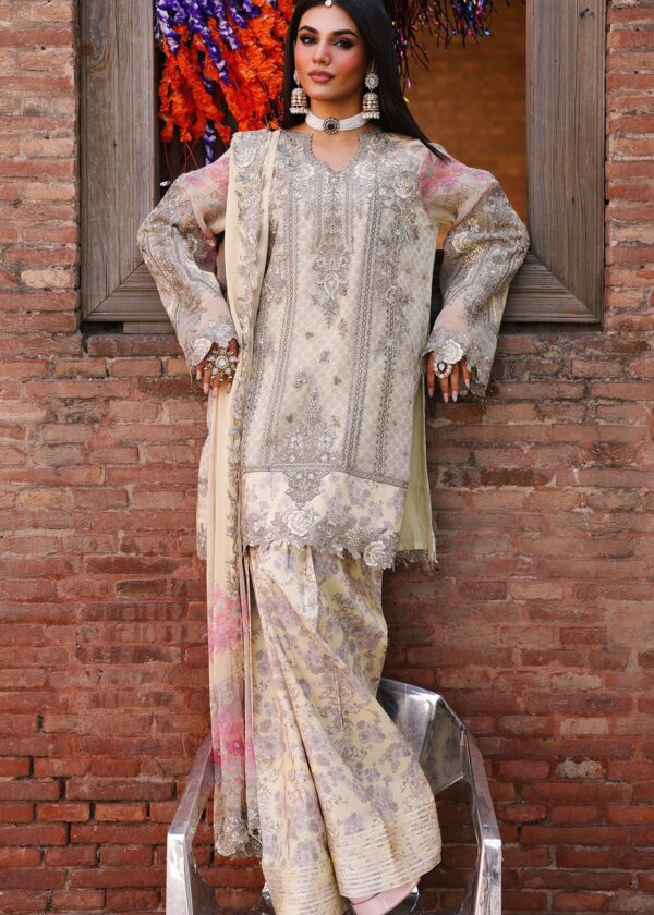 Charizma Vasal Vol-03 Embroidered Chiffon Unstitched 3Pc Suit VSL25-21