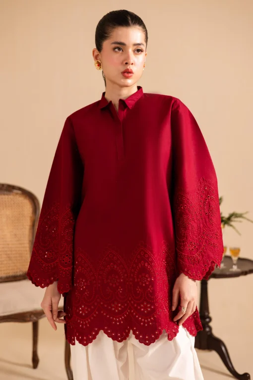 Schiffli Embroidered Co-Ord - Image 2