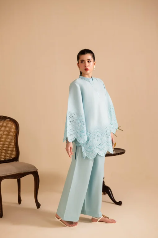 Schiffli Embroidered Co-Ord - Image 4