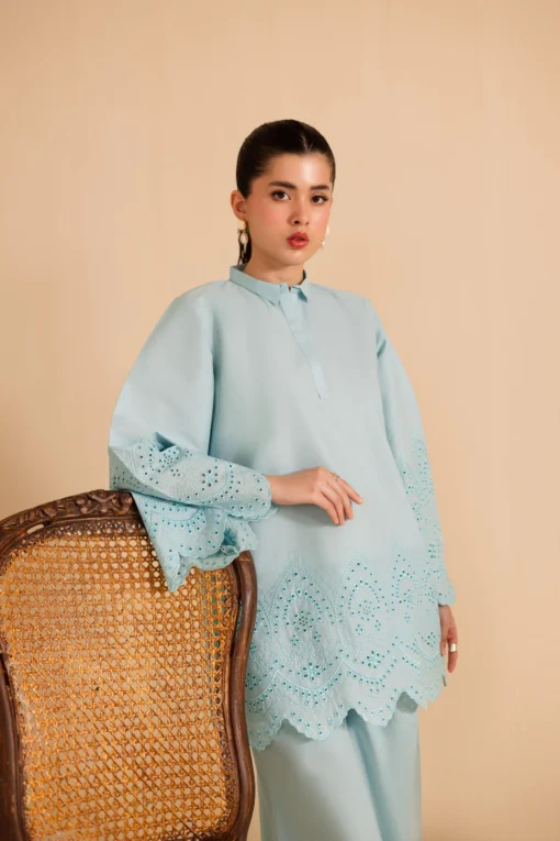 Schiffli Embroidered Co-Ord - Image 6