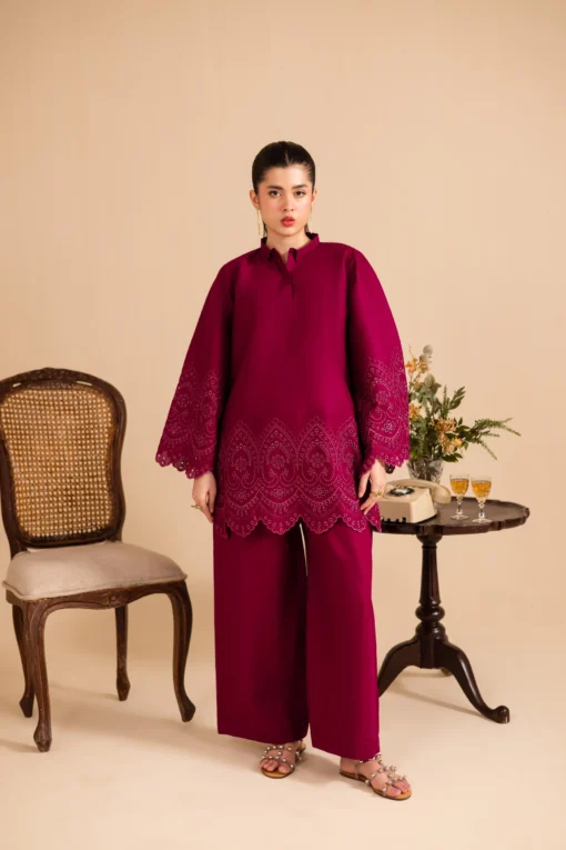 Schiffli Embroidered Co-Ord - Image 6