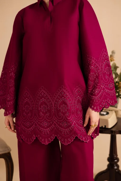 Schiffli Embroidered Co-Ord - Image 5