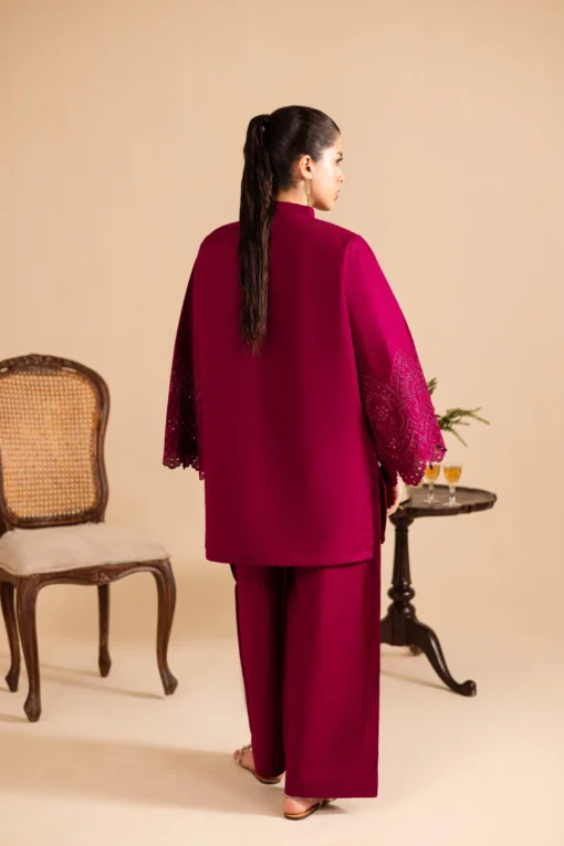 Schiffli Embroidered Co-Ord - Image 2