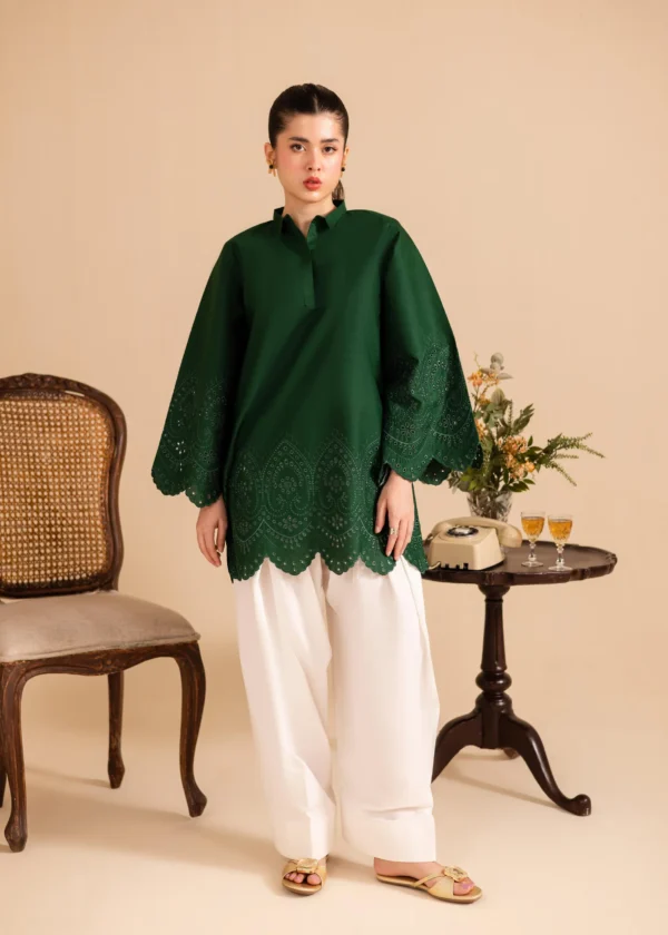 Schiffli Embroidered Co-Ord