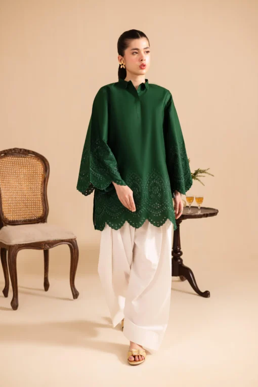 Schiffli Embroidered Co-Ord - Image 4