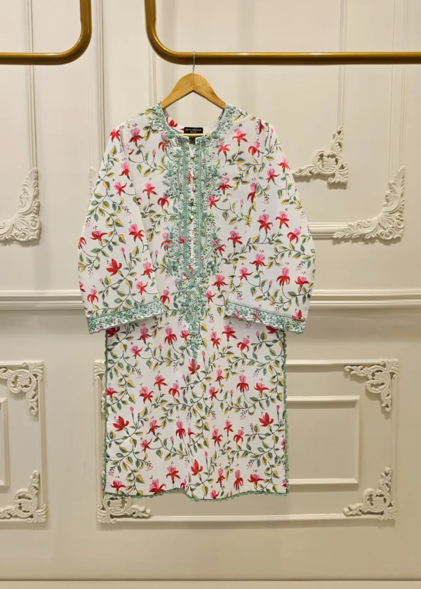 2 Piece - Digital Printed Embroidered Lawn Suit
