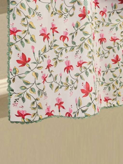 2 Piece - Digital Printed Embroidered Lawn Suit - Image 5
