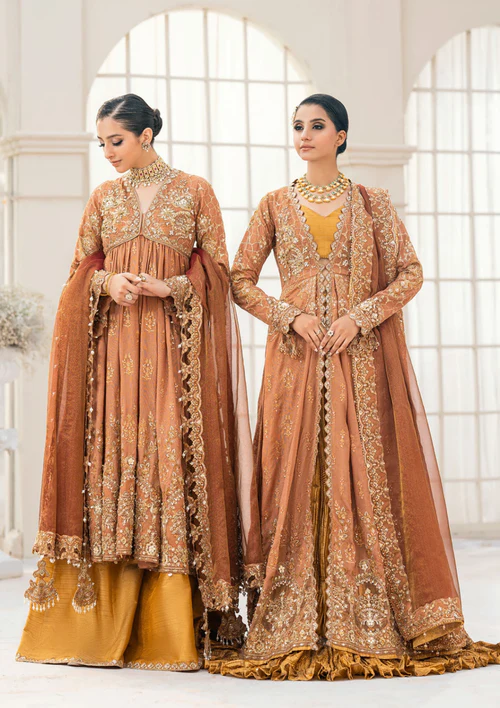 Unstitched in Brown by Aik Atelier - ZFA8475
