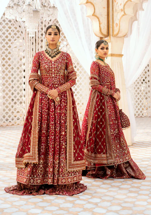 Unstitched in Red by Aik Atelier - IMT6613