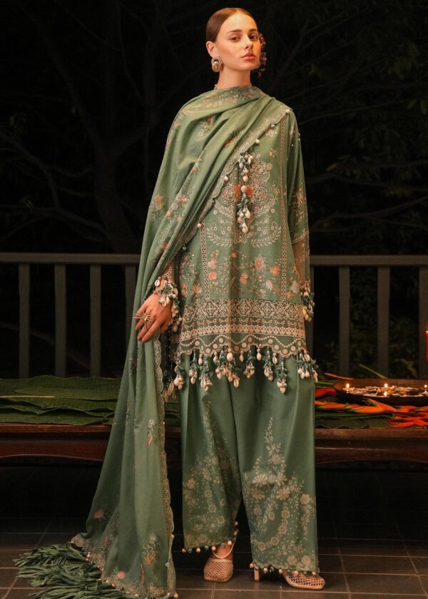 Unstitched Lawn 3 Piece Suit