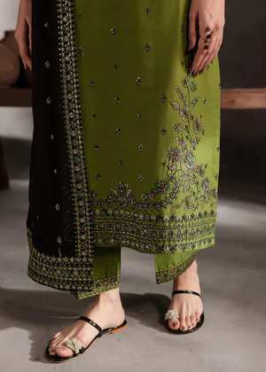 Ezzah 3pcs - Lawn Embroidered dress - Image 6