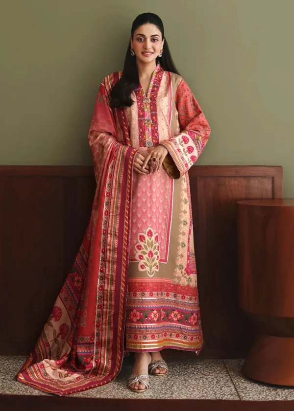 Formals - Mushq - Hemline - Nirvana - Anmol Silk Edit 26 - HS#104 - Rose MoodMushq