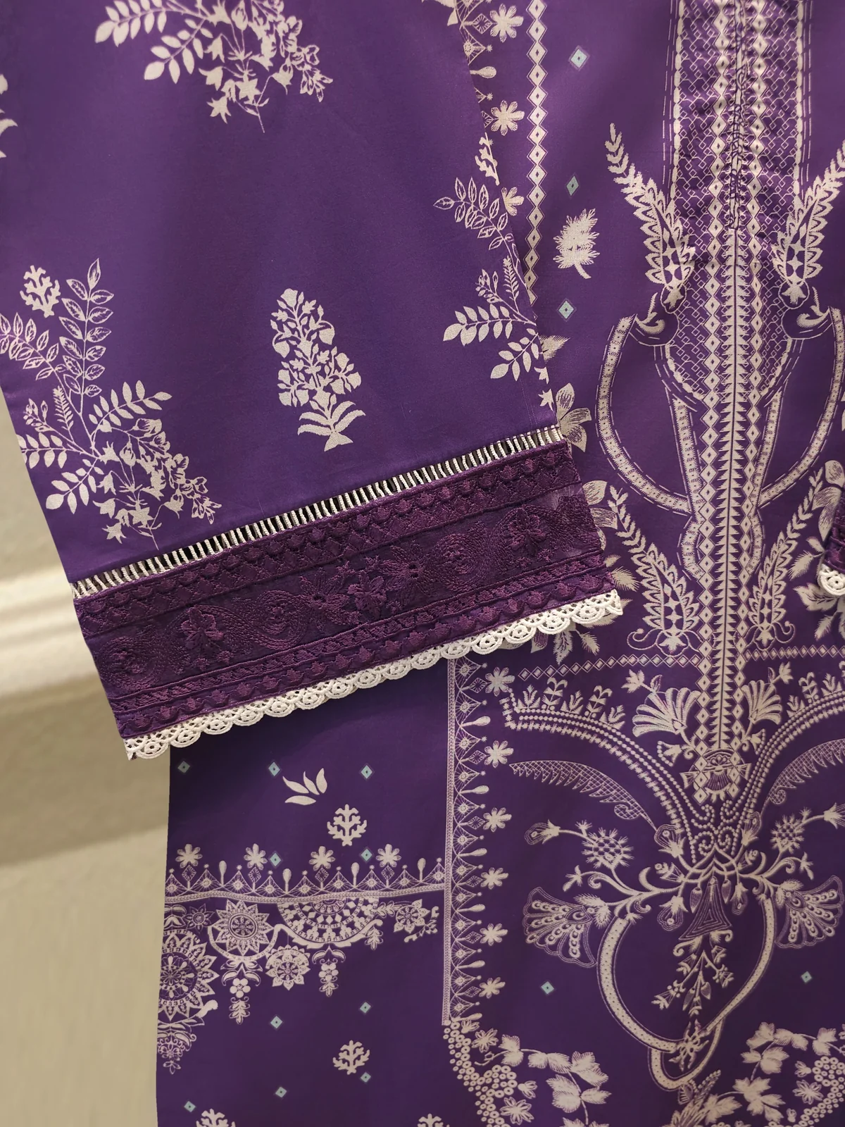2 Piece - Digital Printed Lawn Suit - Image 2