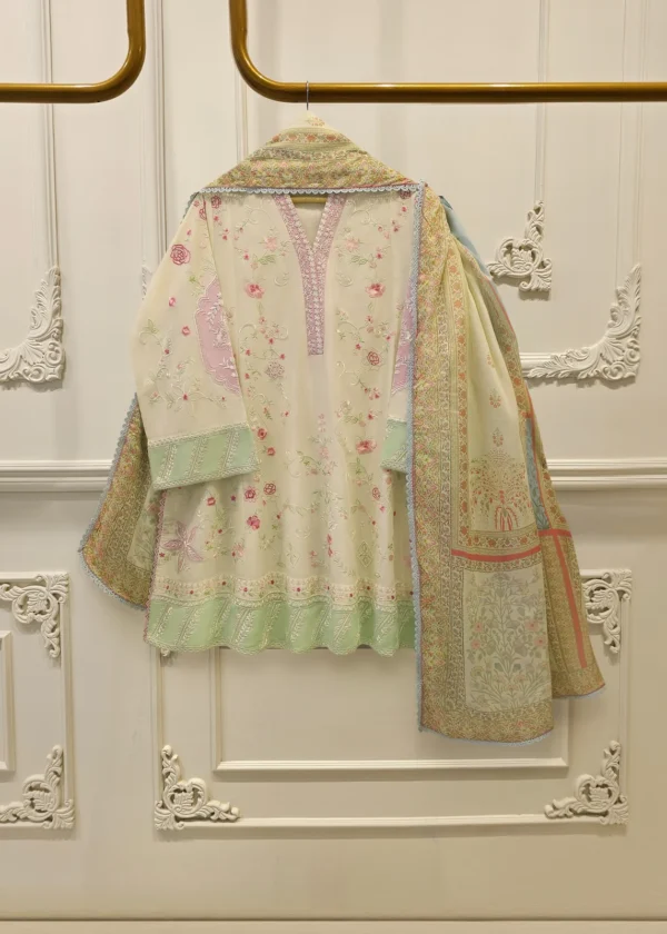 3-Piece Embroided Lawn Suit