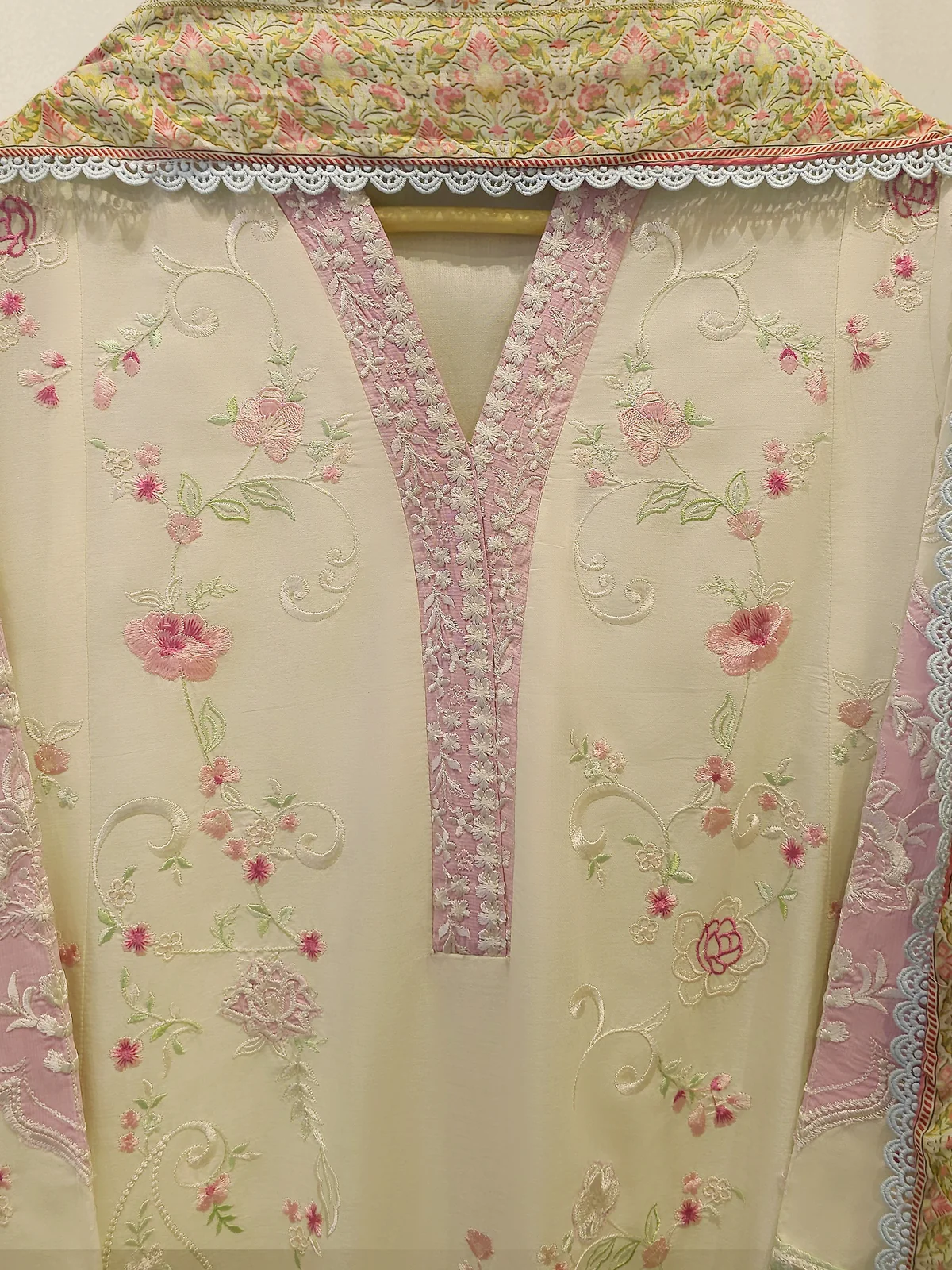 3-Piece Embroided Lawn Suit - Image 2