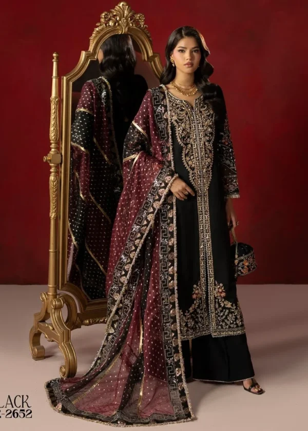 Zardozi Dress Black