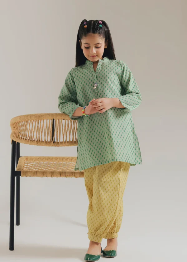 ETHNC GREEN SUIT