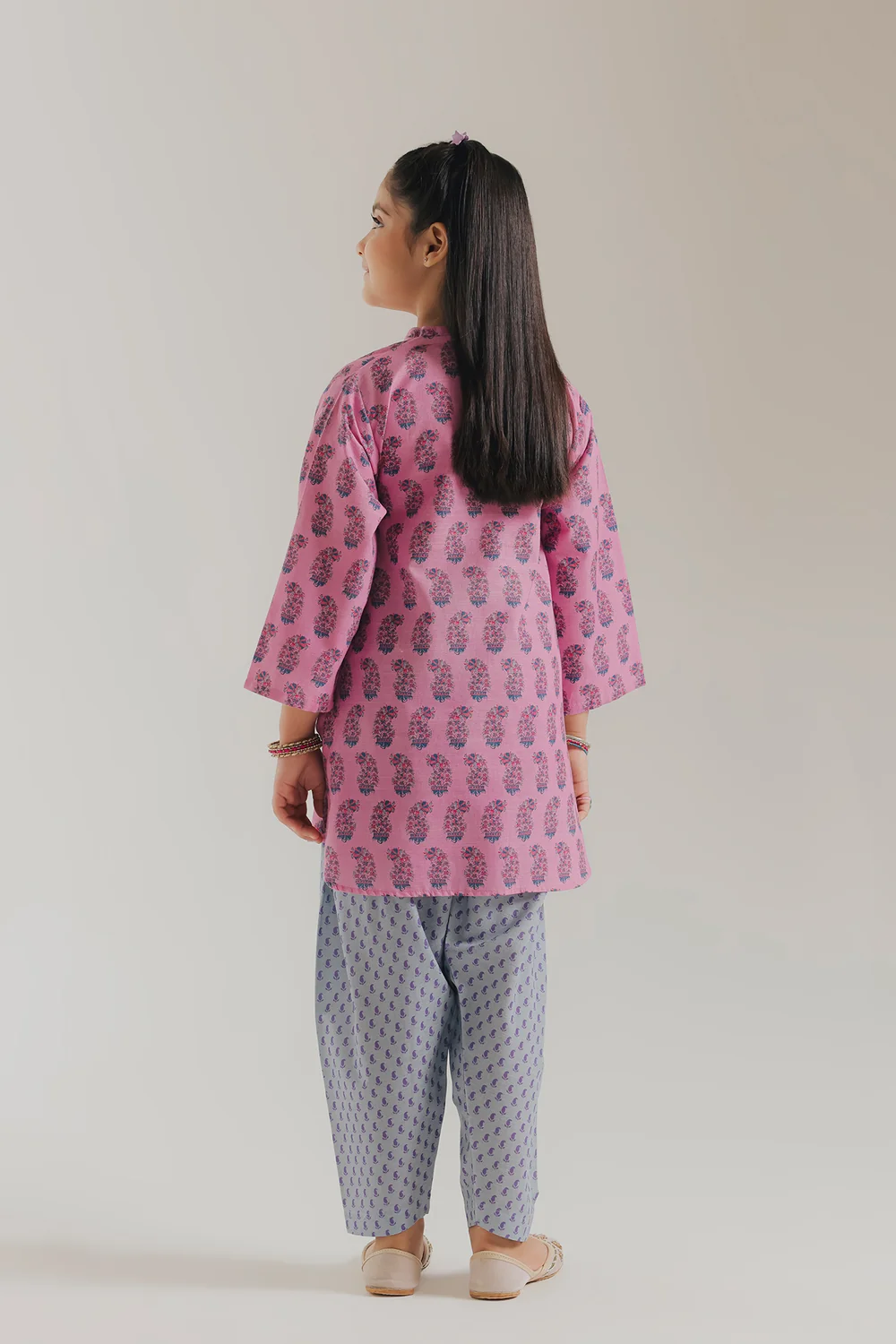 PINK ETHNC SUIT - Image 4