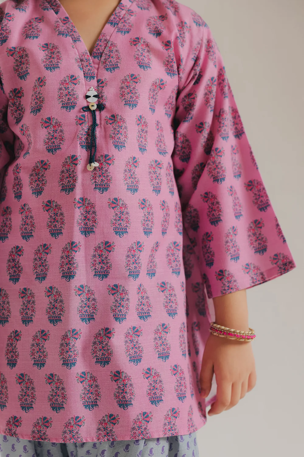 PINK ETHNC SUIT - Image 5