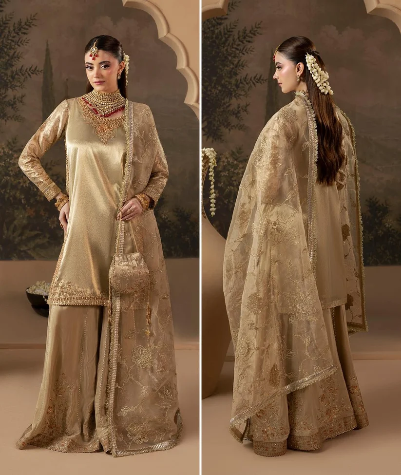 Zardozi Dress Gold - Image 5