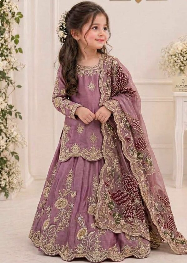 SILK LEHENGA SET