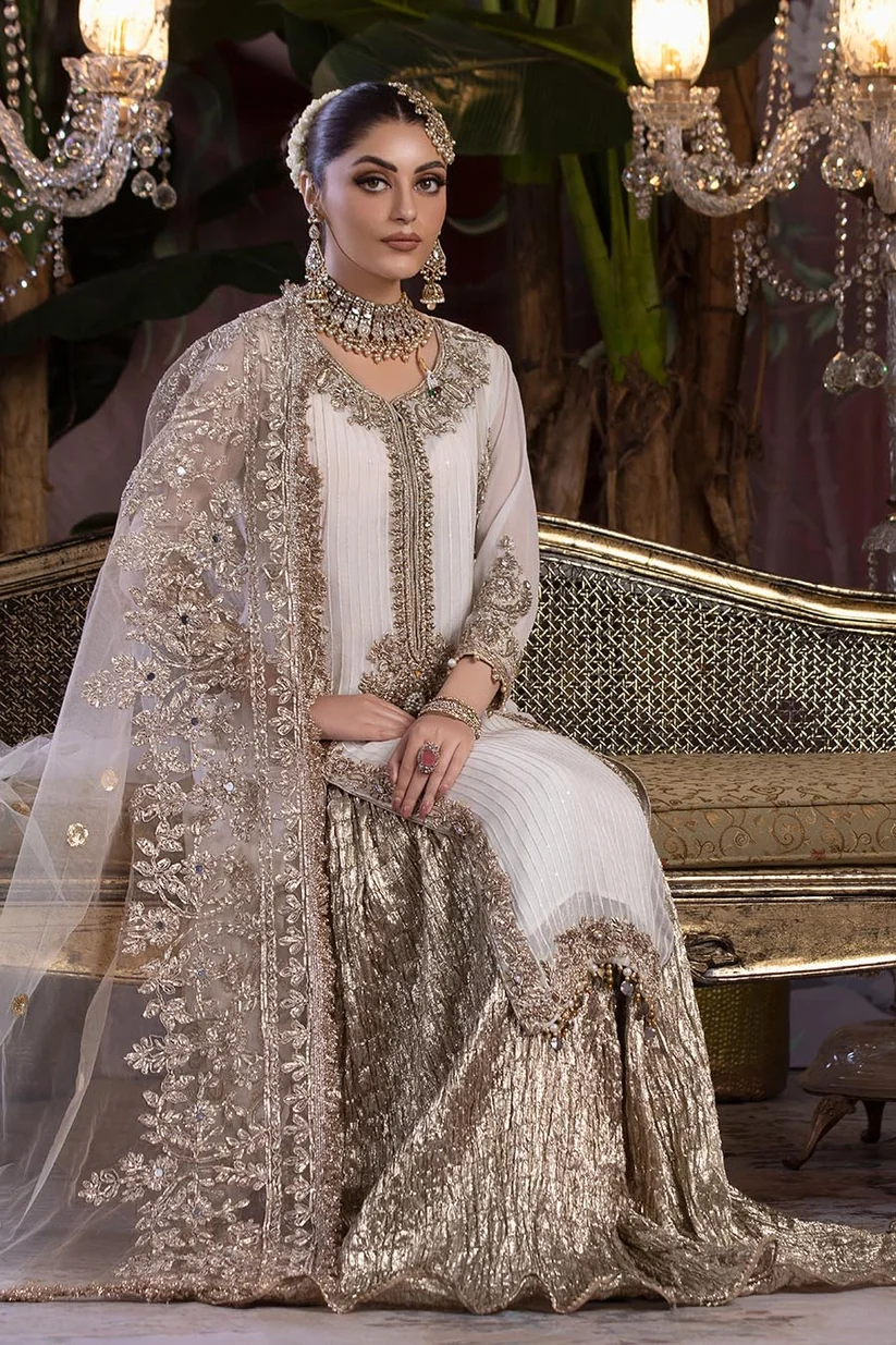 White muslim boutique dress - Image 2
