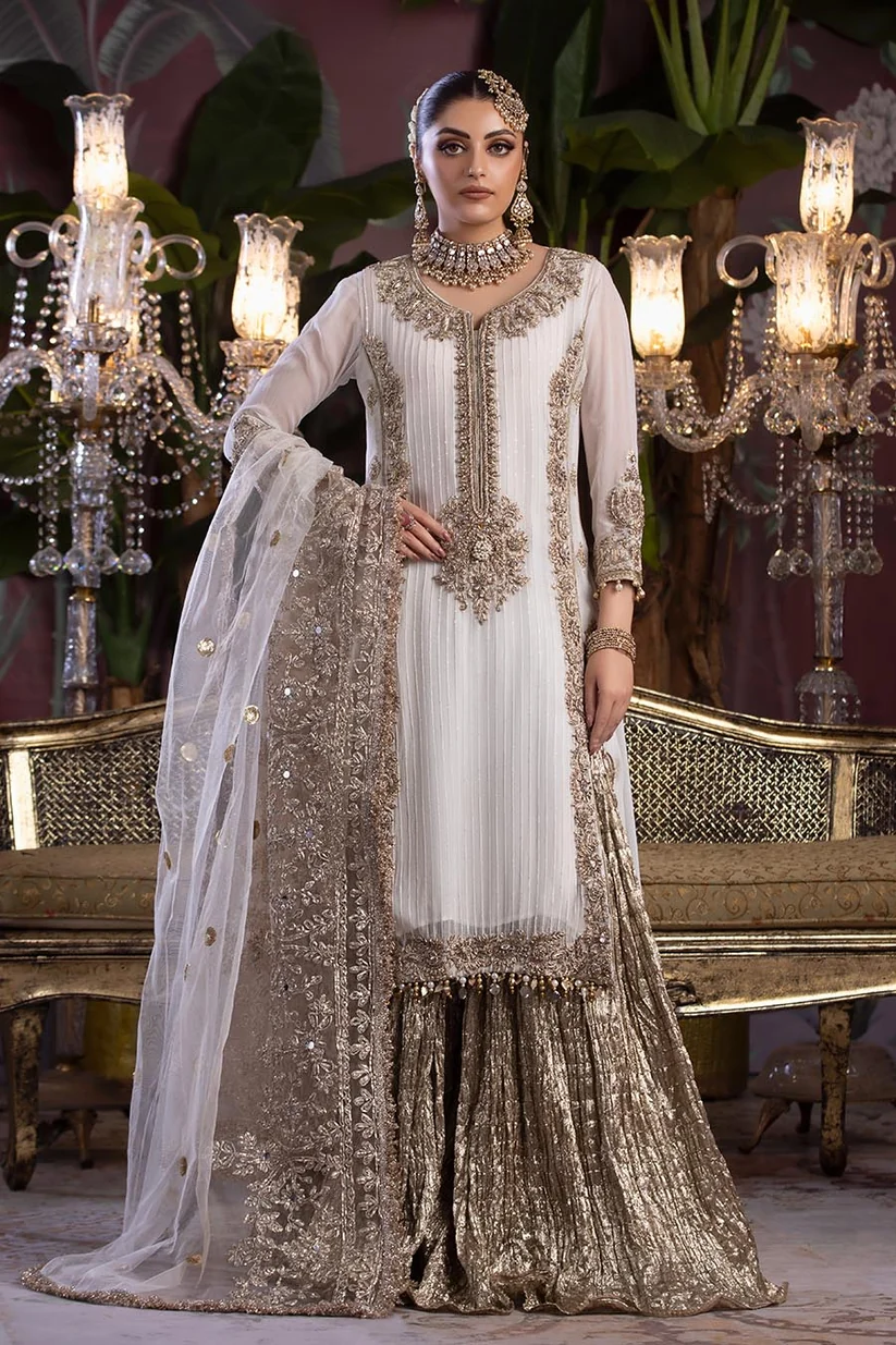 White muslim boutique dress